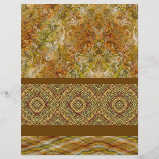 ET Sampler Bulk Scrapbook Paper Pages チラシ (正面)