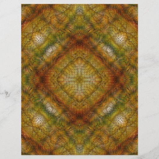 ET Serene Garden Scrapbook Paper 2-Sided Page (正面)