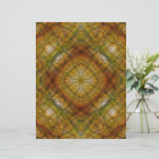 ET Serene Garden Scrapbook Paper 2-Sided Page (スタンド正面)