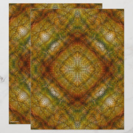 ET Serene Garden Scrapbook Paper 2-Sided Page