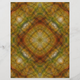 ET Serene Garden Scrapbook Paper Bulk Pages チラシ