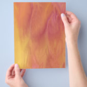 ET Sunset Scrapbook Paper Bulk Pages チラシ (手)