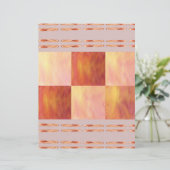 ET Sunset Tiles Scrapbook Paper 2-Sided Page (スタンド正面)