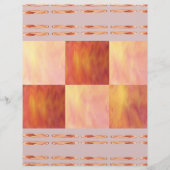 ET Sunset Tiles Scrapbook Paper Bulk Pages チラシ (裏面)