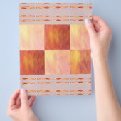 ET Sunset Tiles Scrapbook Paper Bulk Pages チラシ (手)