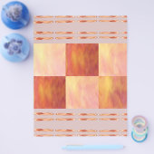 ET Sunset Tiles Scrapbook Paper Bulk Pages チラシ (シングル)
