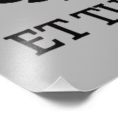 Et Tu, Brute? Shakespeare's Julius Caesar Quote V フォトプリント (角)