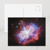 Eta Carinae Binary Star System Fireworks ポストカード (正面/裏面)