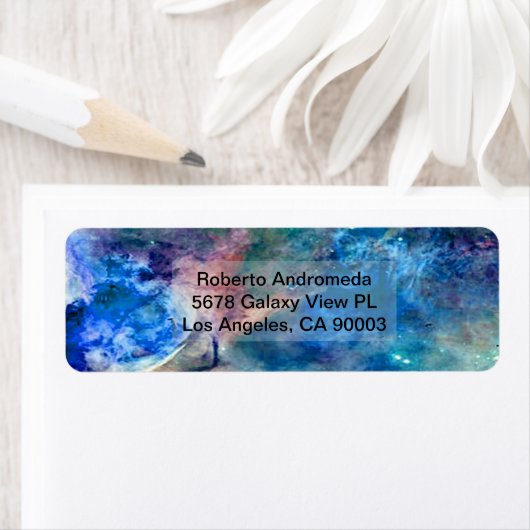 Eta Carinae Nebula Enhanced Blue、ZGOSアドレス ラベル (インサイチュ)