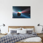 Eta Corviシステムの彗星の嵐。 キャンバスプリント (インサイチュ (寝室))