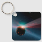 Eta Corviシステムの彗星の嵐。 キーホルダー (正面)