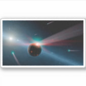 Eta Corviシステムの彗星の嵐。 シール (正面)