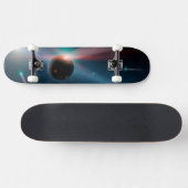 Eta Corviシステムの彗星の嵐。 スケートボード (横)