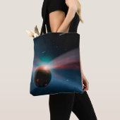 Eta Corviシステムの彗星の嵐。 トートバッグ (クローズアップ)
