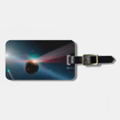 Eta Corviシステムの彗星の嵐。 ラゲッジタグ (正面横)