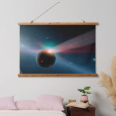 Eta Corviシステムの彗星の嵐。 吊り下げ型タペストリー (寝室)