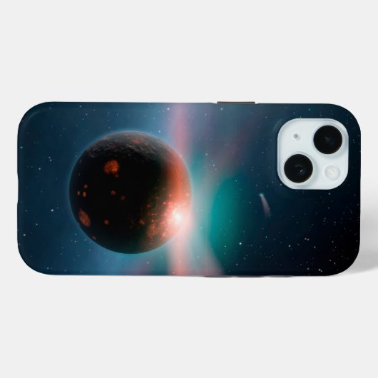 Eta Corviシステムの彗星の嵐。 Case-Mate iPhoneケース (裏面 (横))