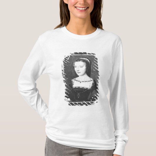 Etampes、c.1448のアンde Pisseleu公爵夫人 Tシャツ (正面)