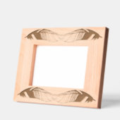 Etched Frames - Feathers レーザー彫刻フレーム (左)