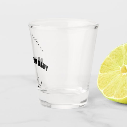 Etched Glassware ショットグラス (右)