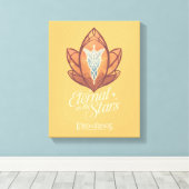 Eternal as the Stars Evenstar Graphic キャンバスプリント (インサイチュ (ウッドフロア))