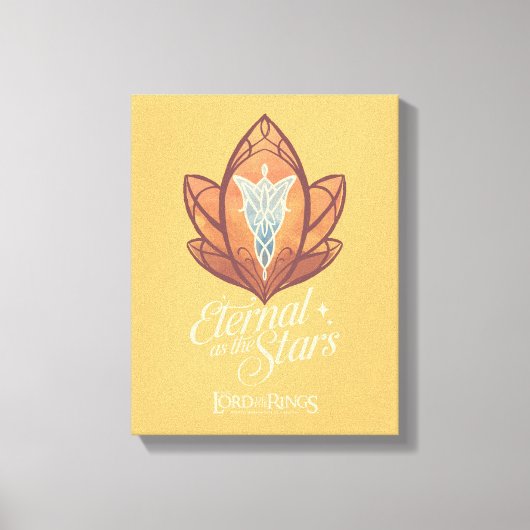Eternal as the Stars Evenstar Graphic キャンバスプリント (正面)