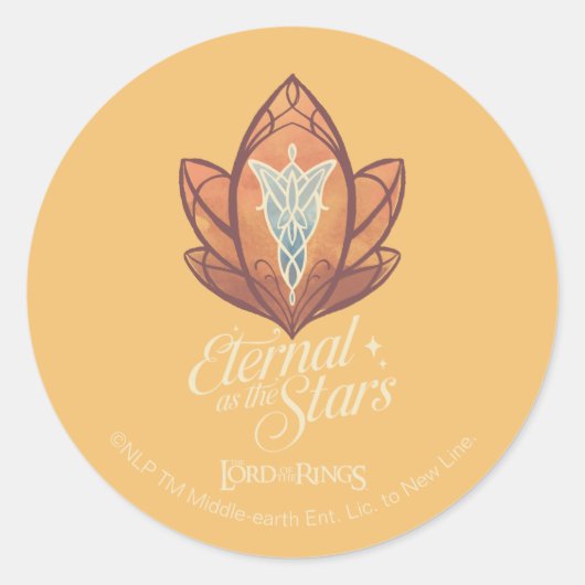 Eternal as the Stars Evenstar Graphic ラウンドシール (正面)