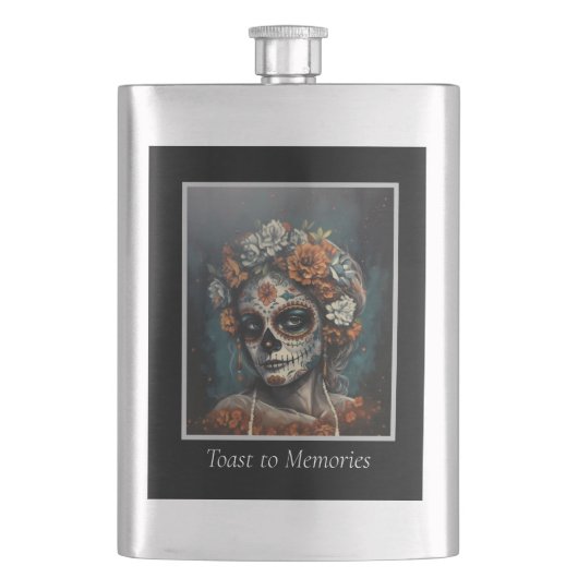 Eternal Beauty, custom フラスク (正面)