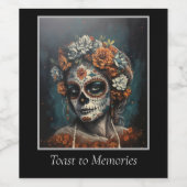 Eternal Beauty, custom ワインラベル (シングルラベル)