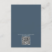 Eternal Bloom Wedding Details エンクロージャーカード (裏面)