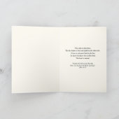 "Eternal Brothers" Sympathy Card カード (内部)