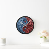 Eternal Duality Wall Clock ラウンド壁時計 (ホーム)
