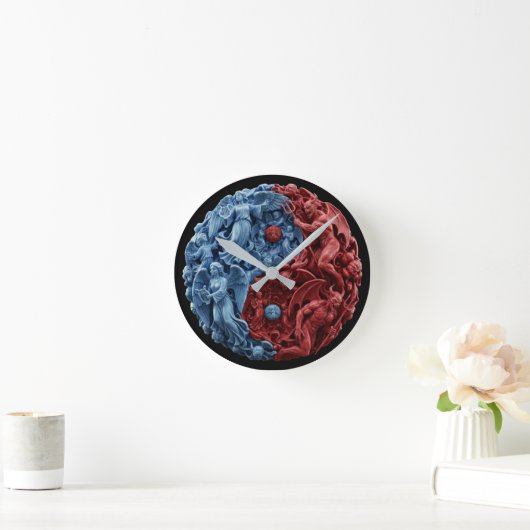 Eternal Duality Wall Clock ラウンド壁時計 (ホーム)