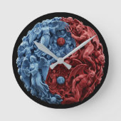 Eternal Duality Wall Clock ラウンド壁時計 (正面)