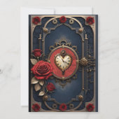 Eternal Elegance – Clockwork Heart 招待状 (裏面)