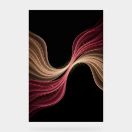 Eternal Flow of Love — Abstract Romantic Art アクリルサイン