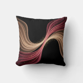 Eternal Flow of Love — Abstract Romantic Art クッション