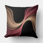 Eternal Flow of Love — Abstract Romantic Art クッション (正面)