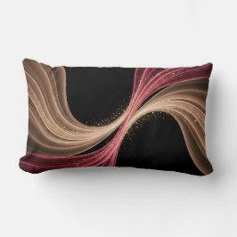 Eternal Flow of Love — Abstract Romantic Art ランバークッション