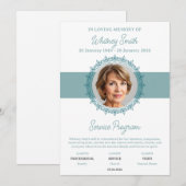 Eternal Grace Memorial Service Program プログラム (正面/裏面)