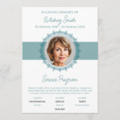 Eternal Grace Memorial Service Program プログラム (正面)