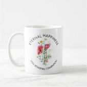 Eternal Happiness 2026 Convention with Flowers コーヒーマグカップ (左)