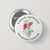 Eternal Happiness 2026 Convention with Flowers 缶バッジ (正面&裏面)