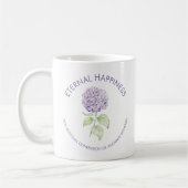 Eternal Happiness Hydrangea 2026 Convention  コーヒーマグカップ (左)