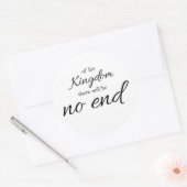 Eternal Kingdom Sticker ラウンドシール (封筒)