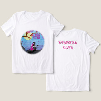 Eternal Love Cherry Blossom Fitted T-Shirt トライブレンドＴシャツ