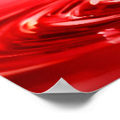 Eternal Love Liquid Rose Couple Art ポスター (角)