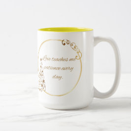 Eternal love mug ツートーンマグカップ