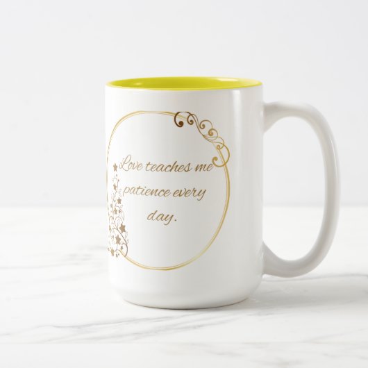 Eternal love mug ツートーンマグカップ (右)