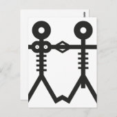 Eternal Love Skeletons Emblem 2007 Art ポストカード (正面/裏面)